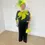Thumbnail: Lizabella Black And Lime Jumpsuit - 5090  Size 14
