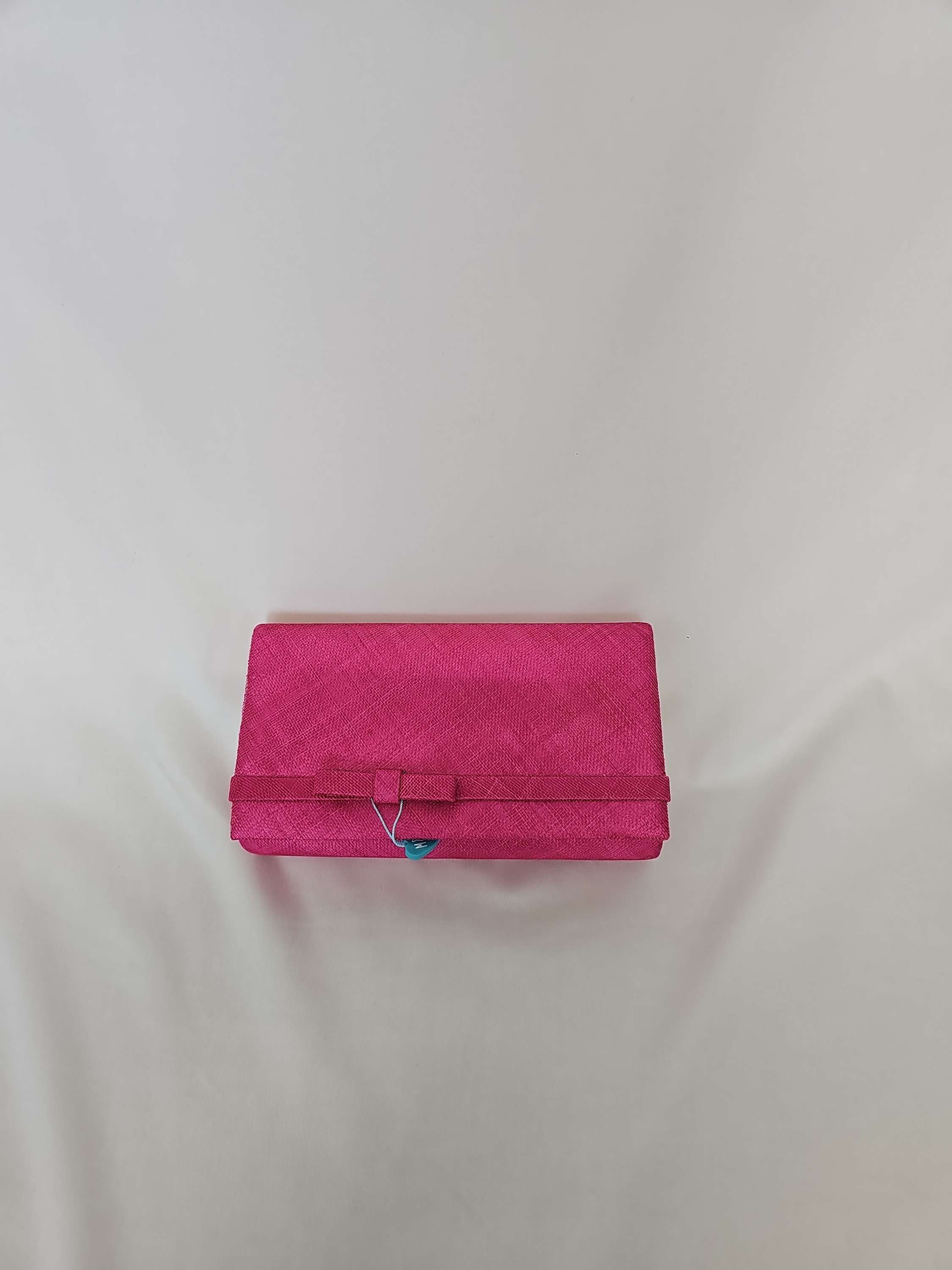 Large Clutch Bag  - Raspberry 