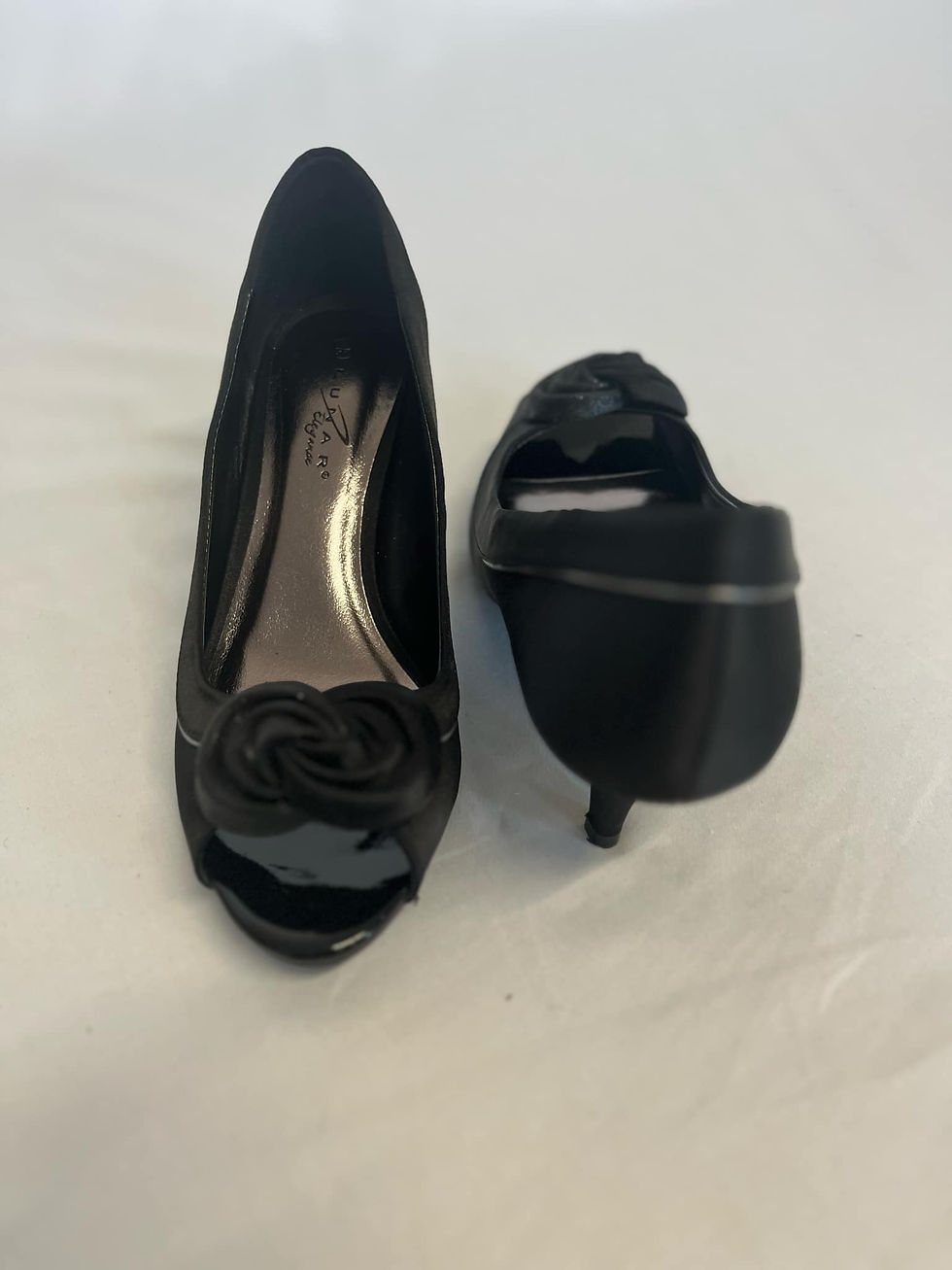 Thumbnail: Lunar Ripley Heels - Navy, Silver, Grey, Black, Champagne 
