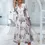 Thumbnail: Veromia White And Pink Floral Dress