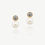 Thumbnail: Portland Gold Crystal and Pearl Earrings