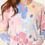 Thumbnail: Vibrant Floral & Pearl Button Cardigan s/m m/l