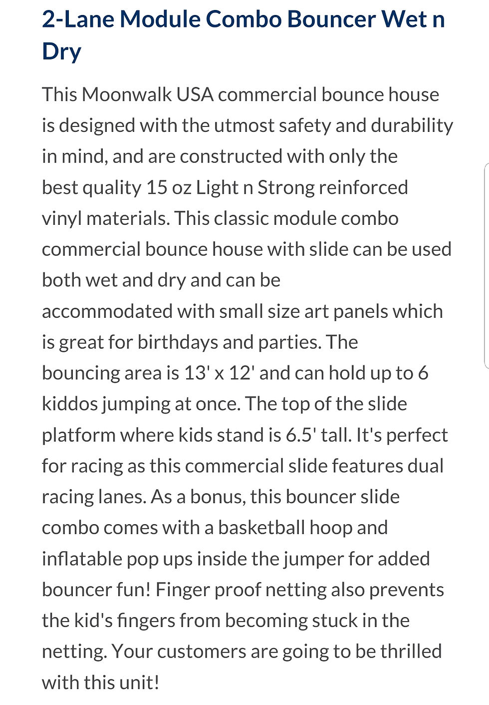 Thumbnail: Dual combo bouncer slide