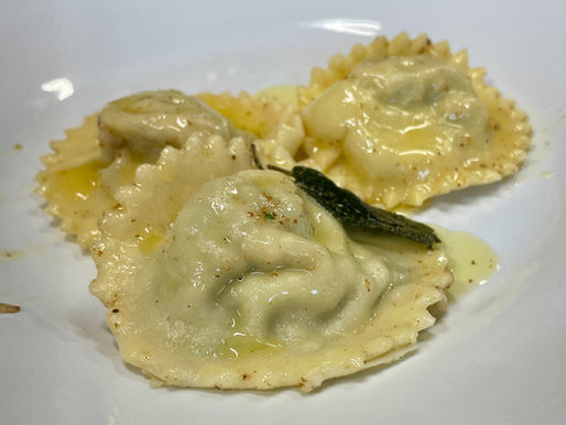 Roasted Mushroom & Ricotta Ravioli