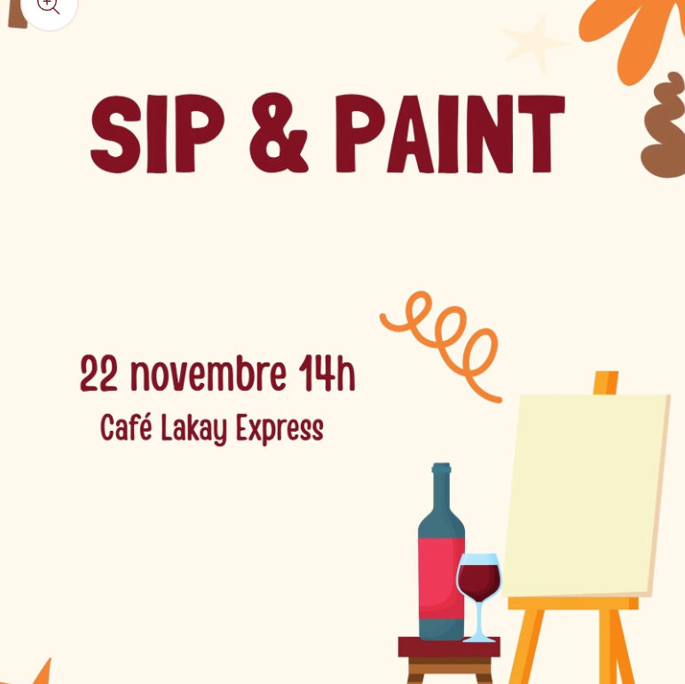 Sip & Paint 🎨✨