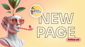 Strive & Thrive podcast - new Linked In page