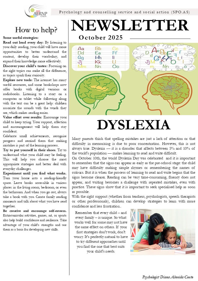 Newsletter SPO.AS - outubro 2025