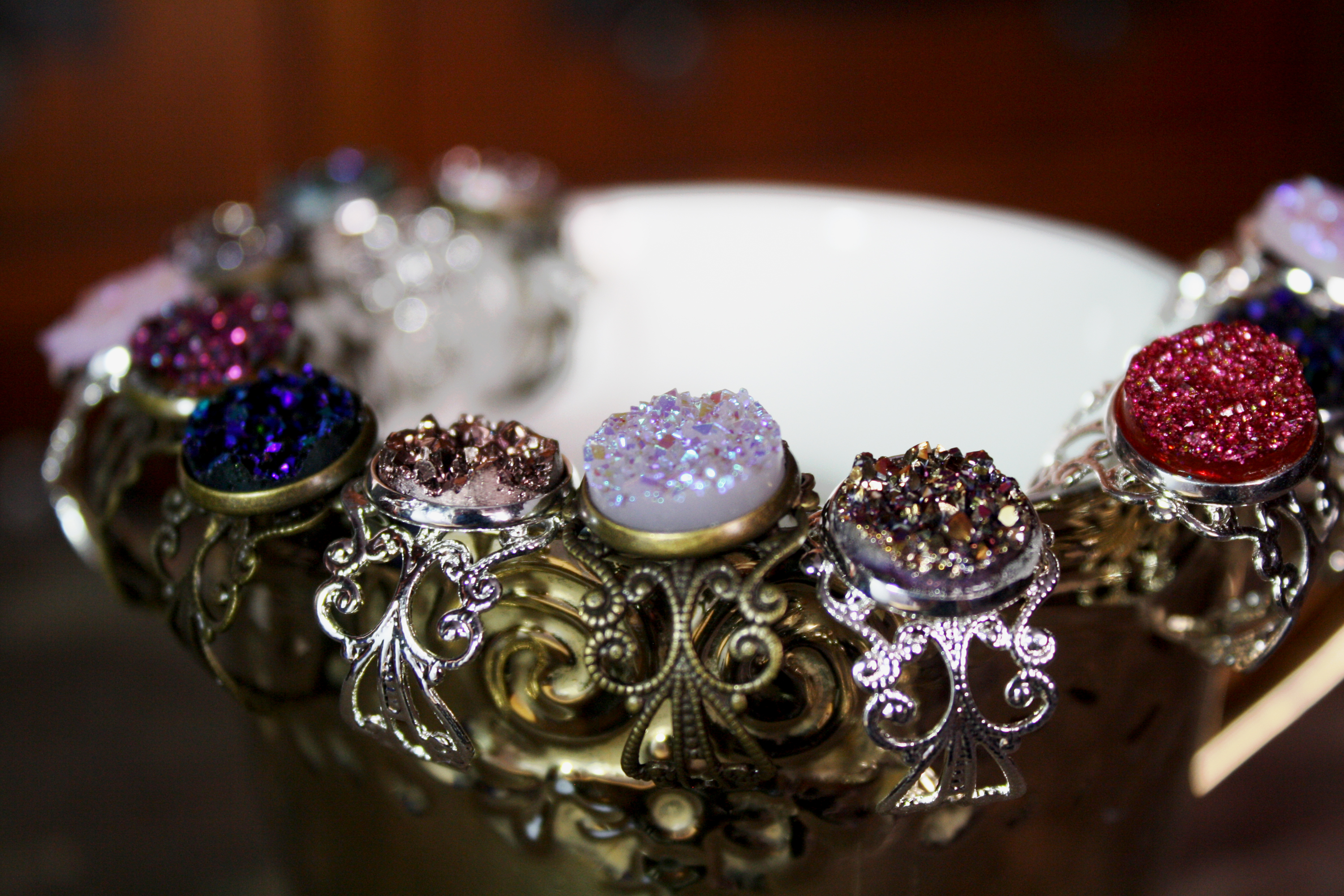 druzy ring