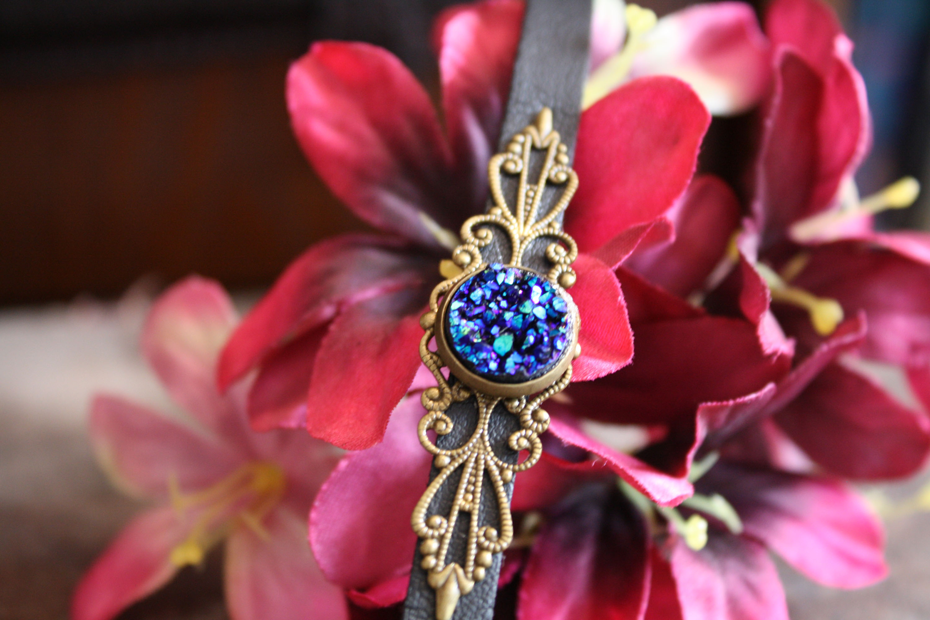 druzy choker