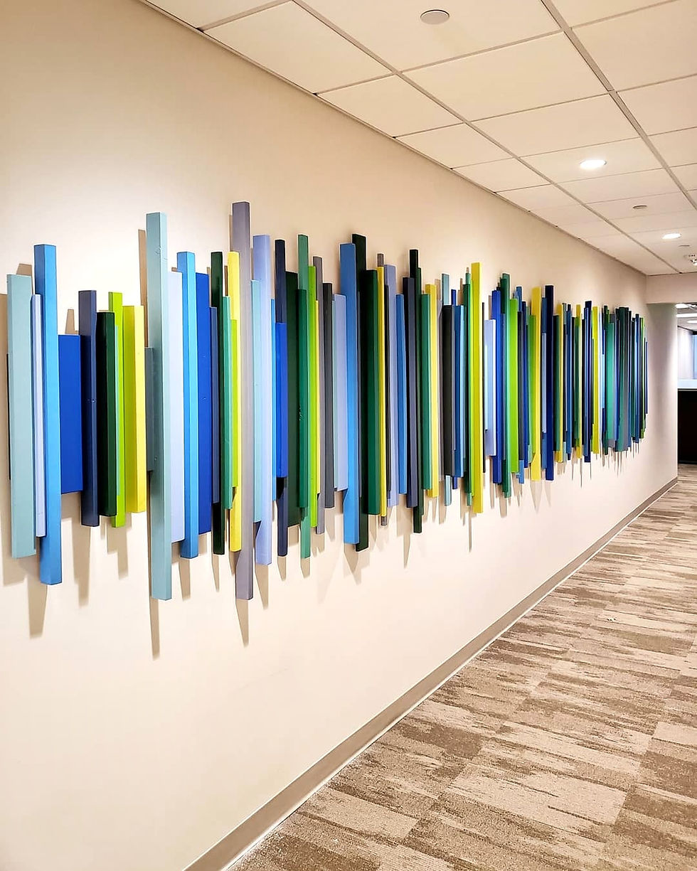 Thumbnail: Soundwave Art Installation 