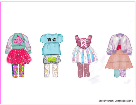 Style Dreamers Season 2 Sketches