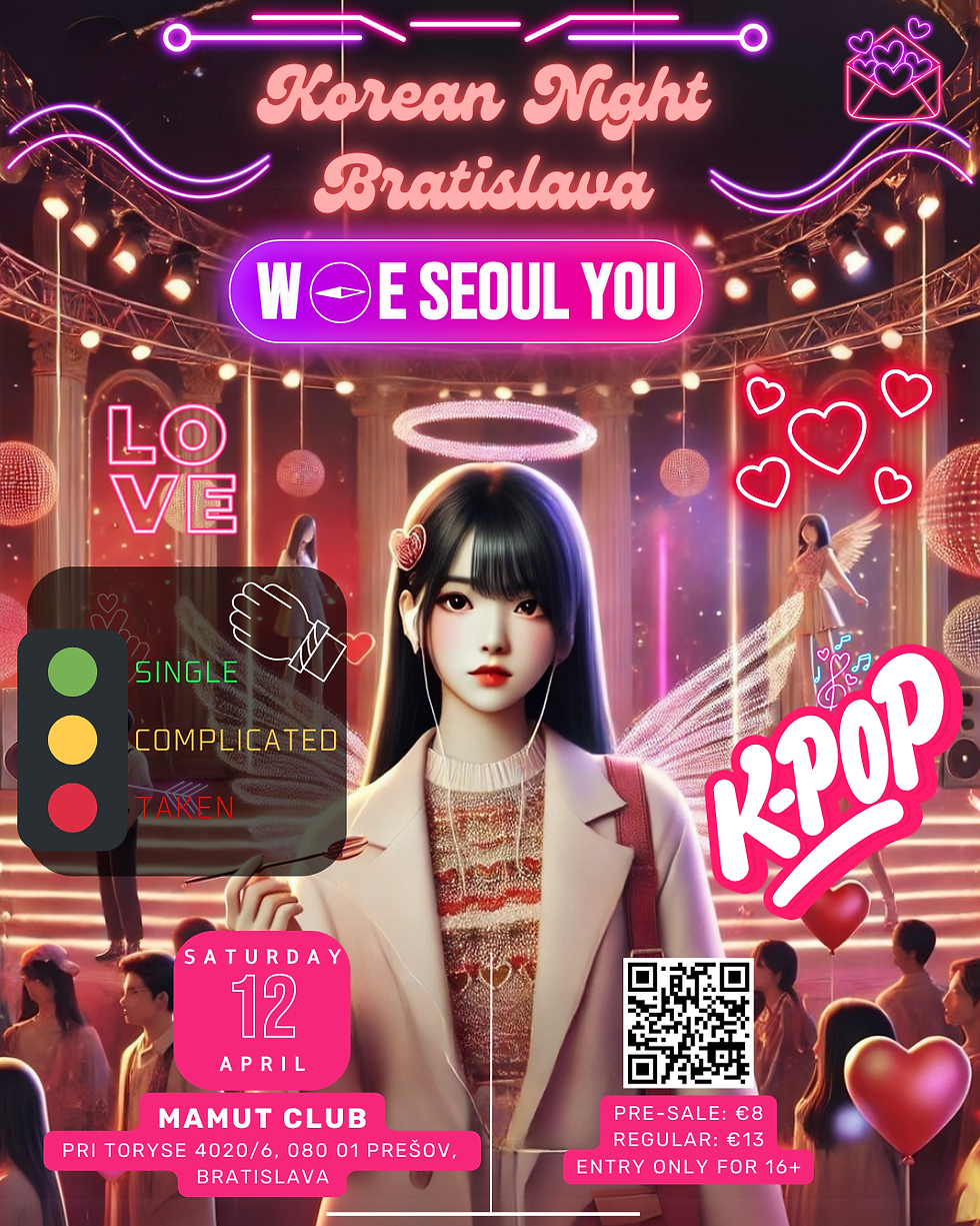 WESEOULYOU | Our First Korean Night in Bratislava!!!