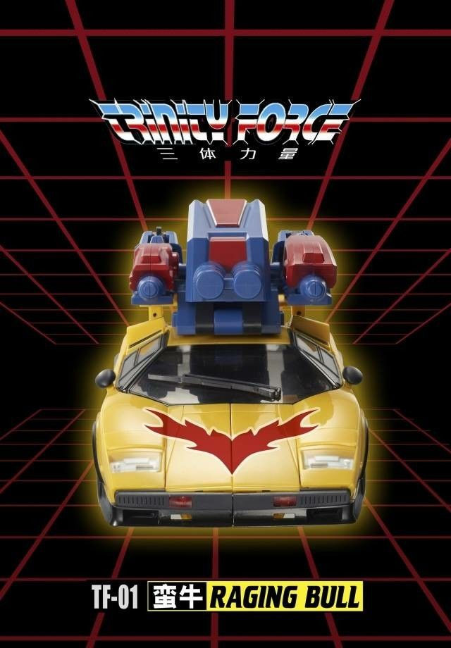 Thumbnail: TFC Toys Trinity Force TF-01 RAGING BULL (3rd party Laster)