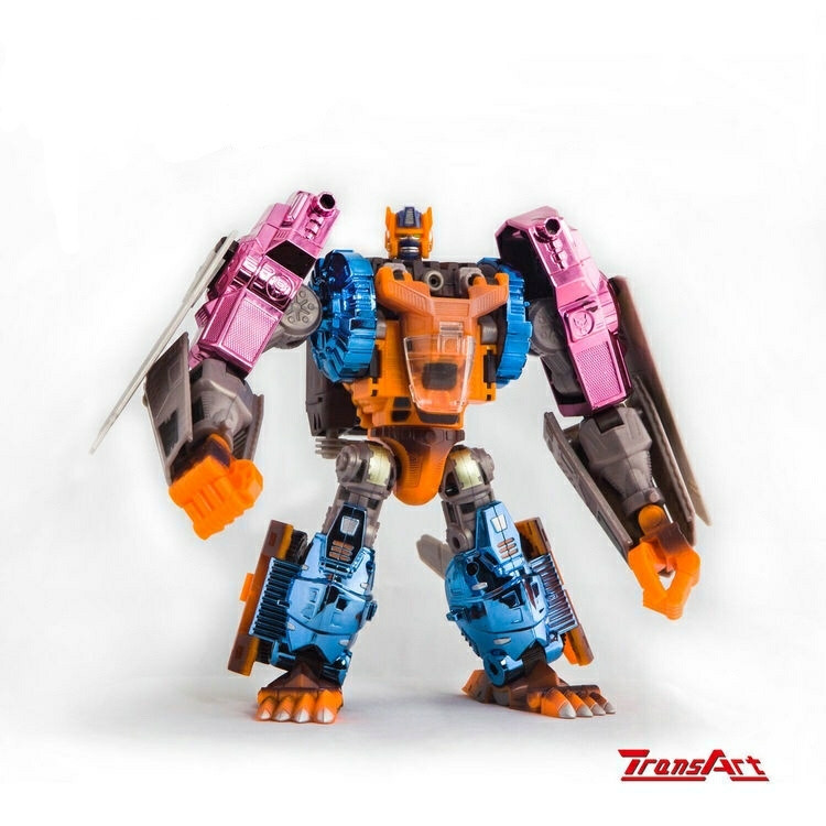 TransArt Toys BW-04D Beast Gorira Chrome Version (3rd party Optimal Optimus)