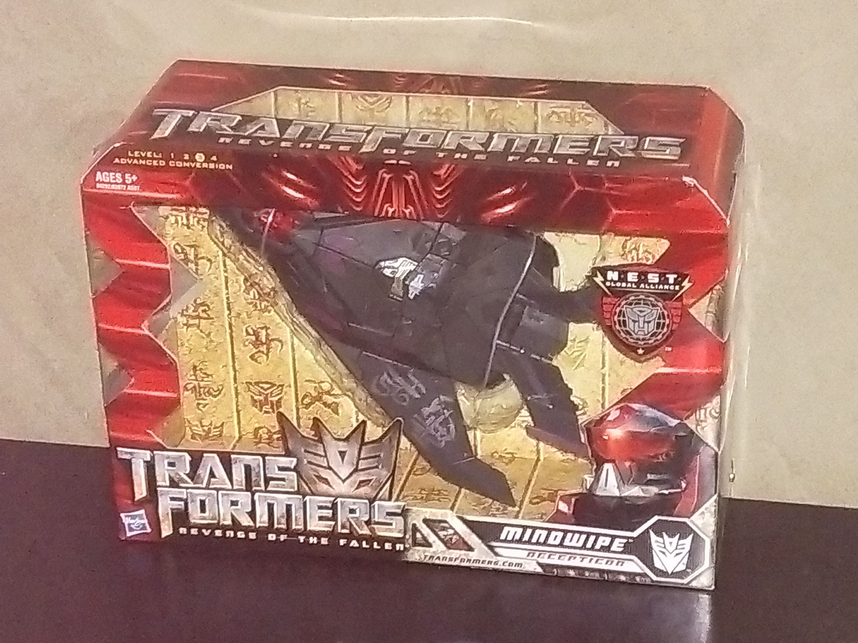 Transformers Revenge Of The Fallen MINDWIPE figure MIB