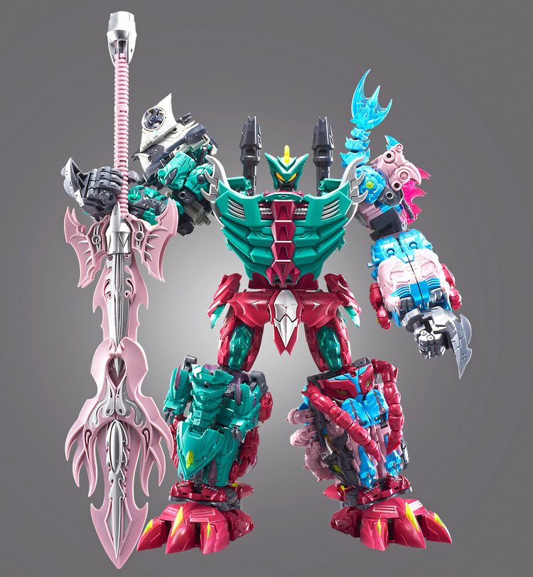 Thumbnail: TFC Toys Poseidon Set of 6 Figures (3rd Party Piranhacon)