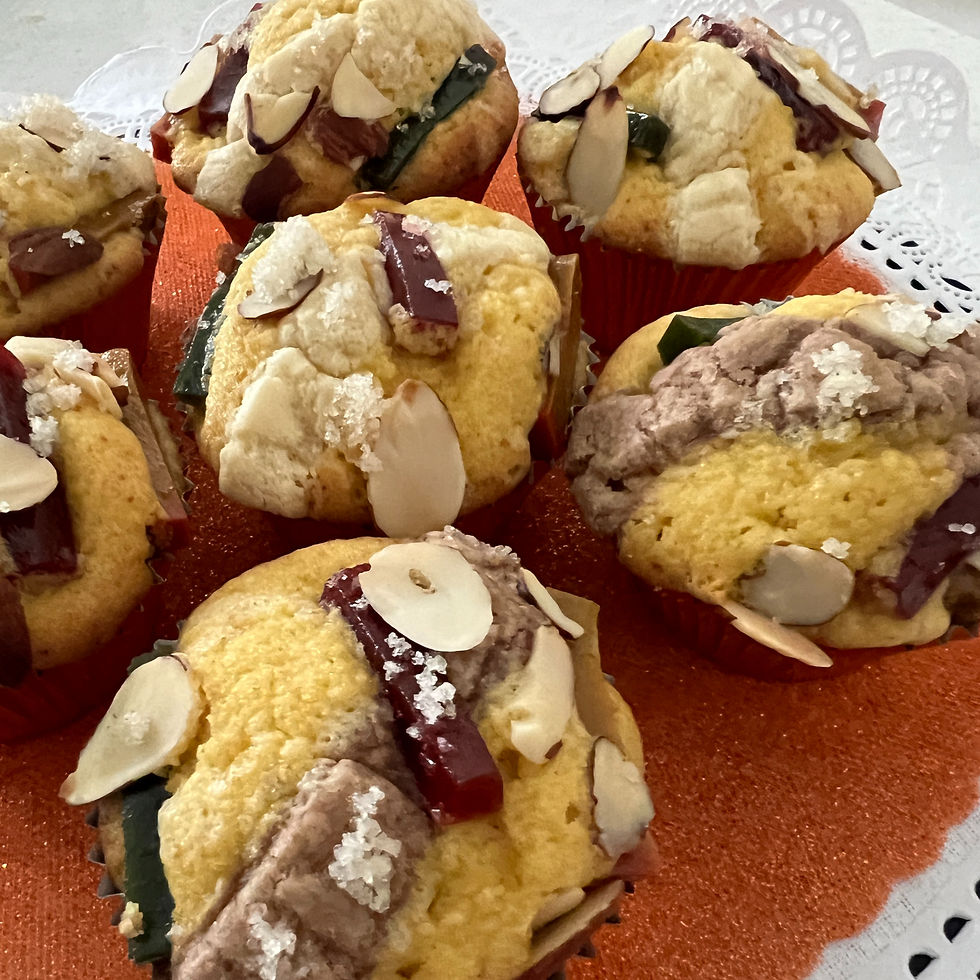 Miniatura: Muffin de Rosca de Reyes  (caja con 6 pzas)