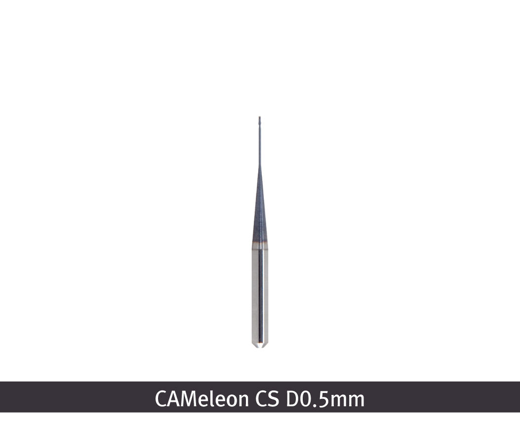CAMeleon CS CAD/CAM Dental Milling Bur 0.5mm x 3mm