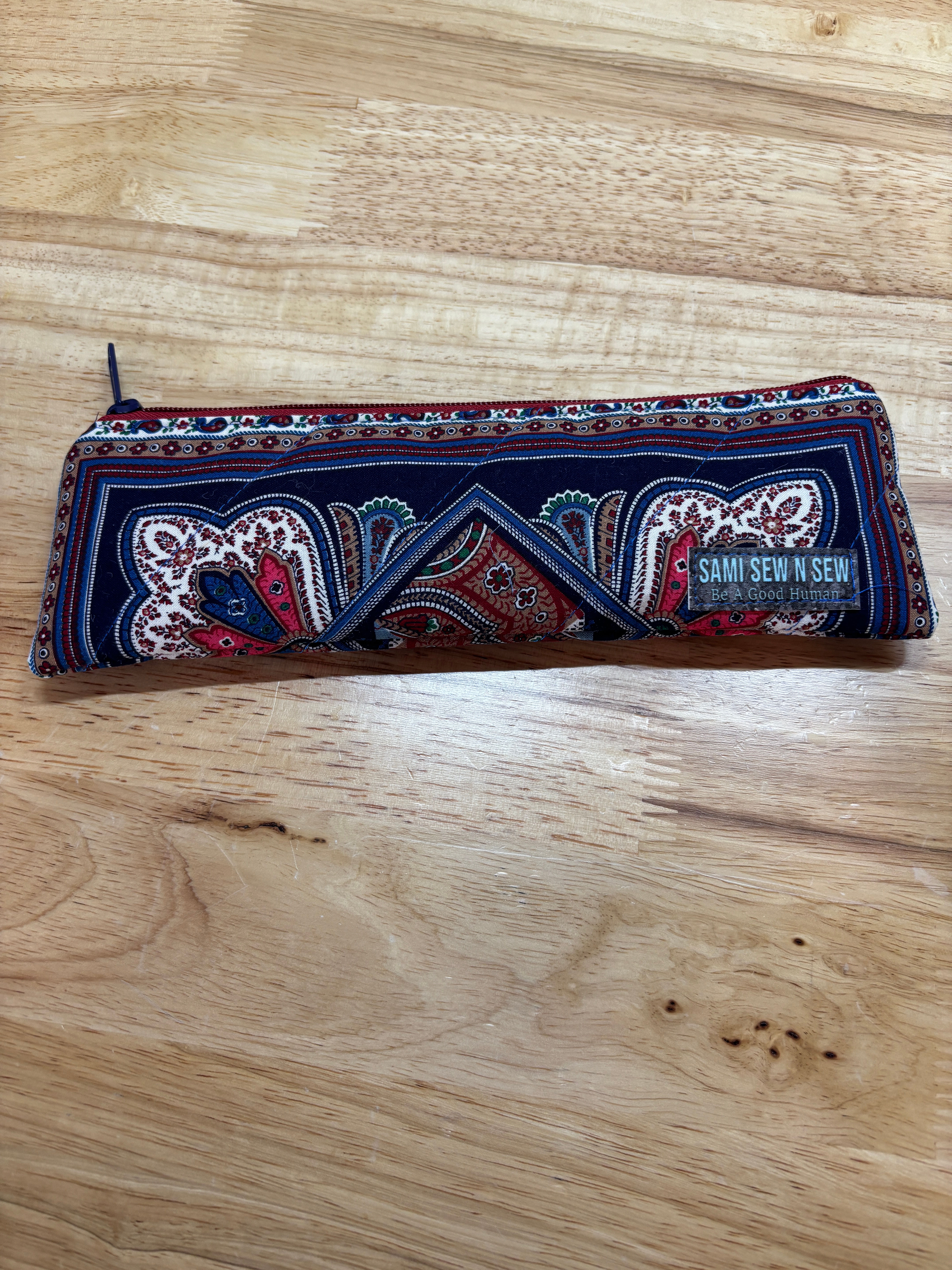 Boho Brush & Tools Pouch – Reclaimed & Reimagined Collection