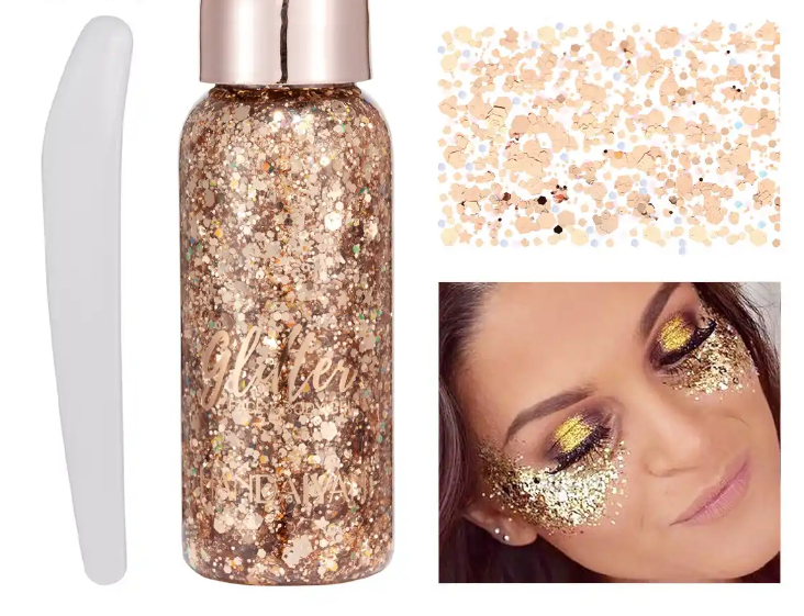 Thumbnail: Dance competition makeup with glitter for performance