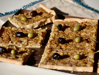 Tarte aux oignons doux