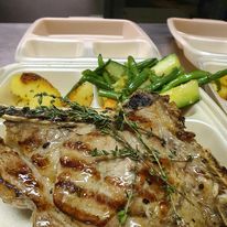 Arranged Food and Objects