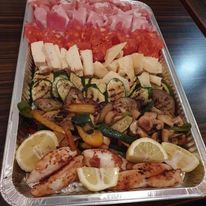 Arranged Food and Objects