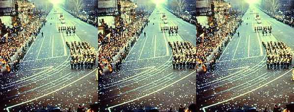 IkeParalIke Inaugural Parade band with ticker tape.jpg