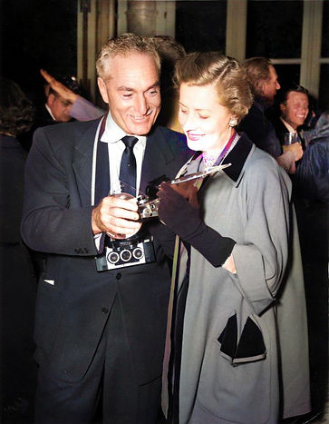 1952 Paul Hesse and Irene Dunne-Colorize