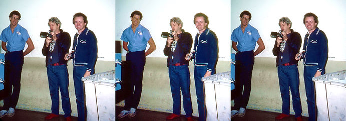 1982 Ray Zone with John Rupkalvis at 3-D