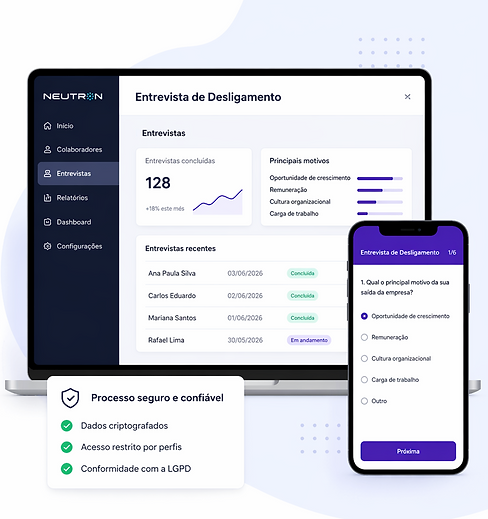 Plataforma de inteligência e gestão de desligamentos