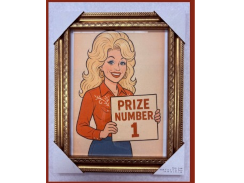 Dolly Parton's "The Coat of Many Colors"  Raffle