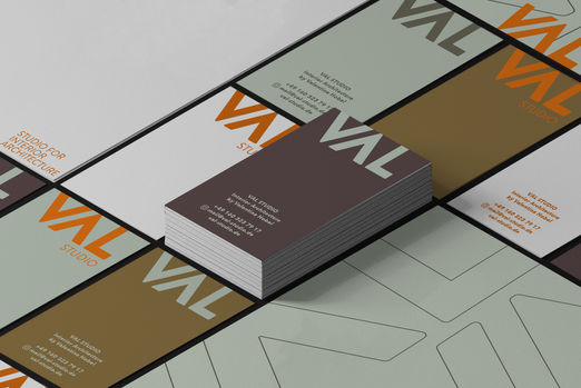 VAL Studio | Visitenkarten + Briefbogen