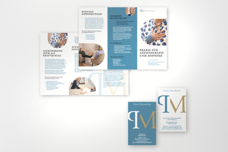PRAXIS MUNDERLOH | Flyer, Visitenkarten