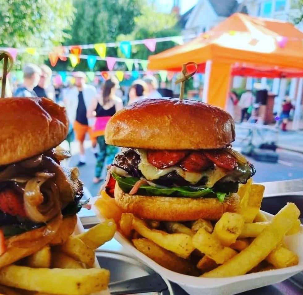 Burgers & fries