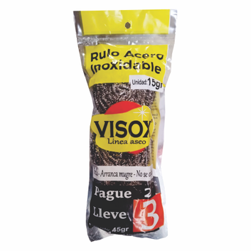 RULO ACERO  INOXIDABLE X 3 UNIDADES