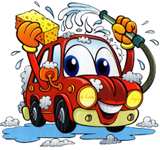 Working at the Car Wash!