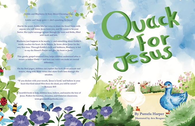_cover kdp revised 8-7-25Quack for Jesus paperback book cover (17.344 x 11.25 in).png