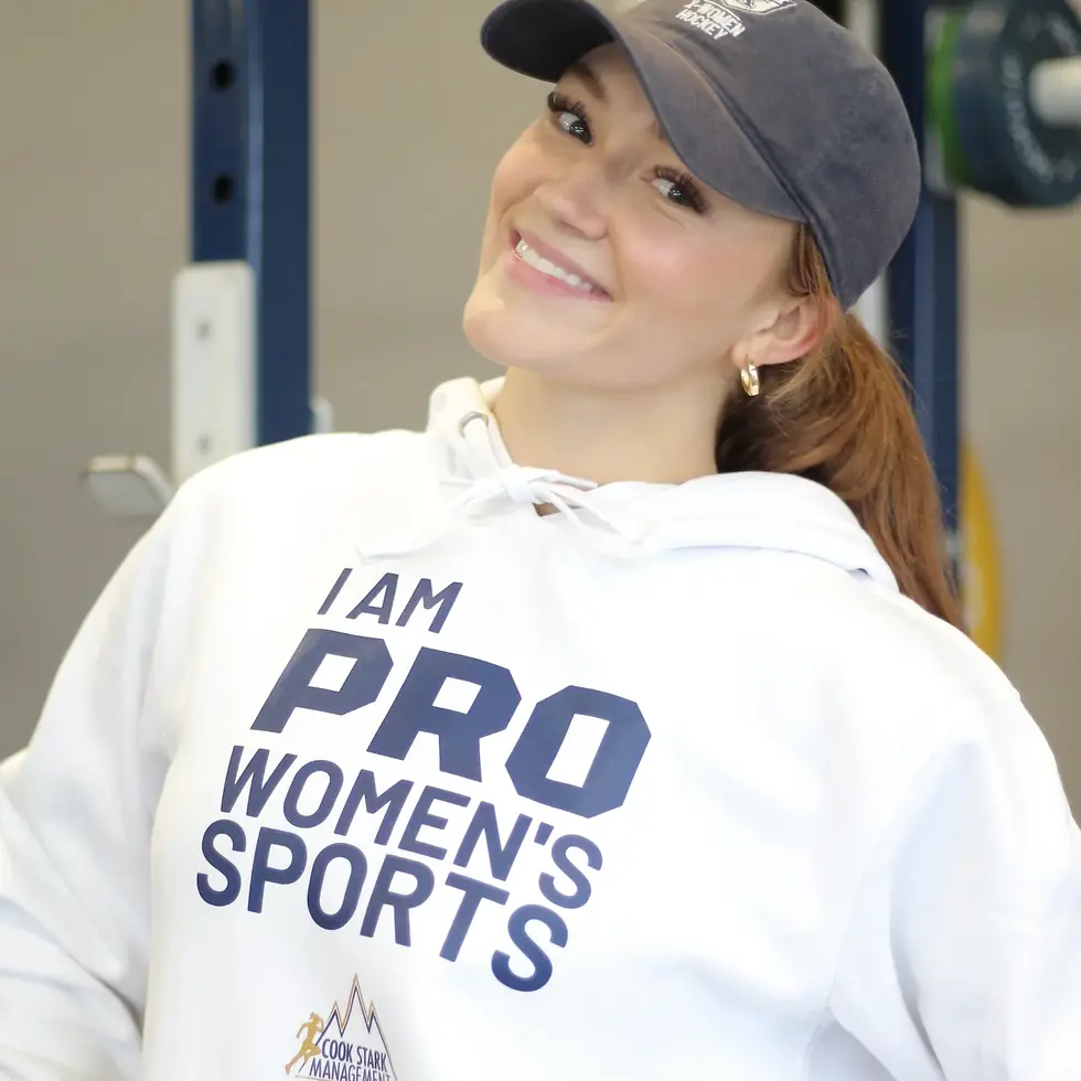 "I AM PRO WOMEN'S SPORTS" - OFF DAY HOODIE