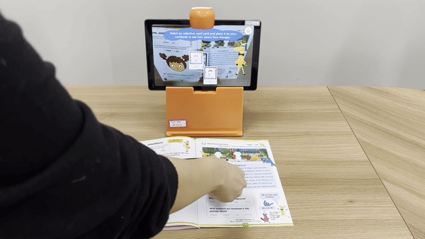 Usability Testing: New product prototype feedback of a children’s AR workbook/app.