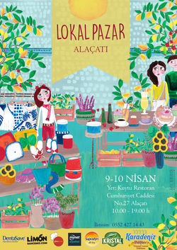 Alaçatı Pazar Poster