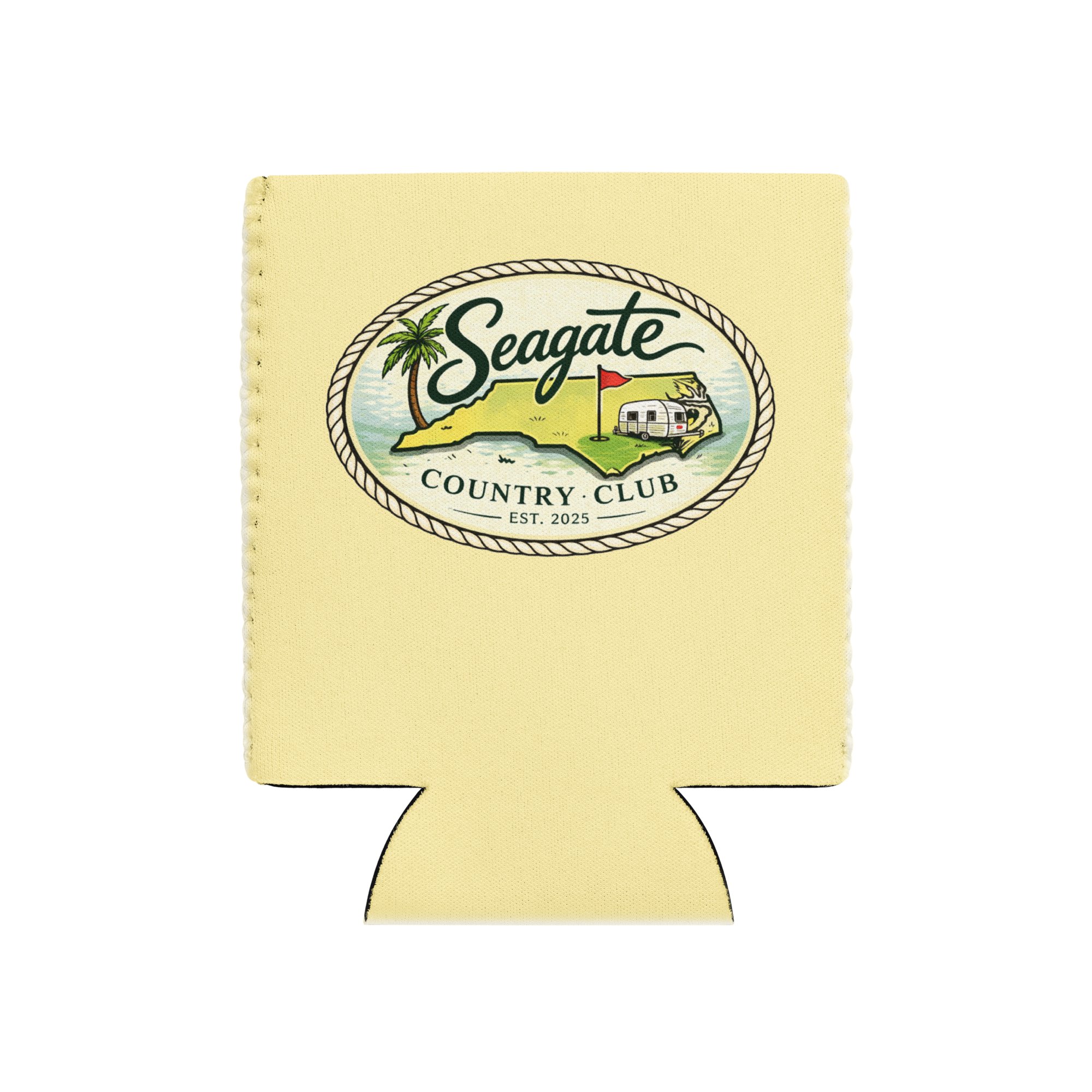 Seagate Country Club Course Koozie