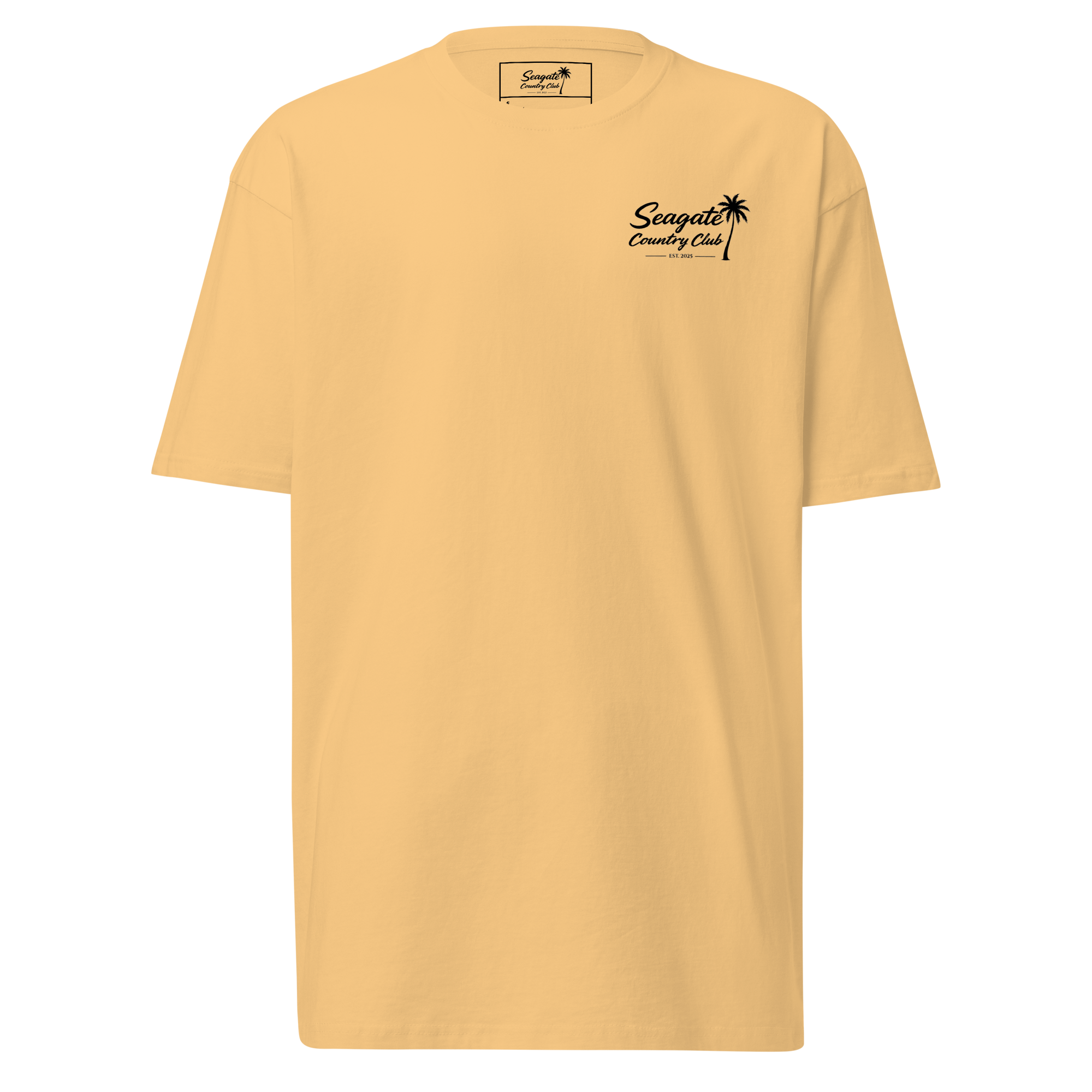 Seagate Country Club Men’s Premium Heavyweight Tee