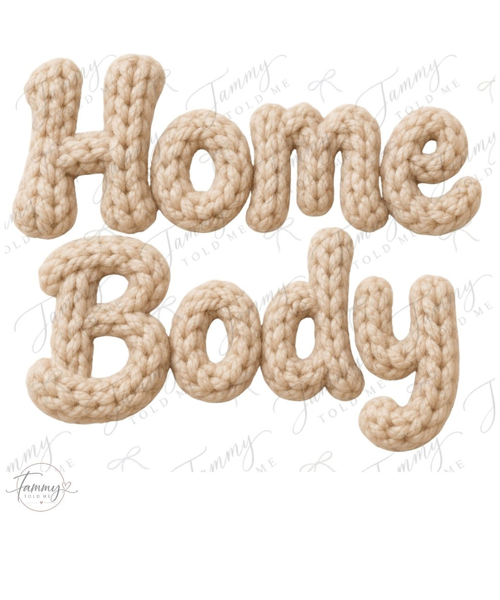 Home Body PNG digital download design