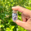 Thumbnail: Natural grape agate vial