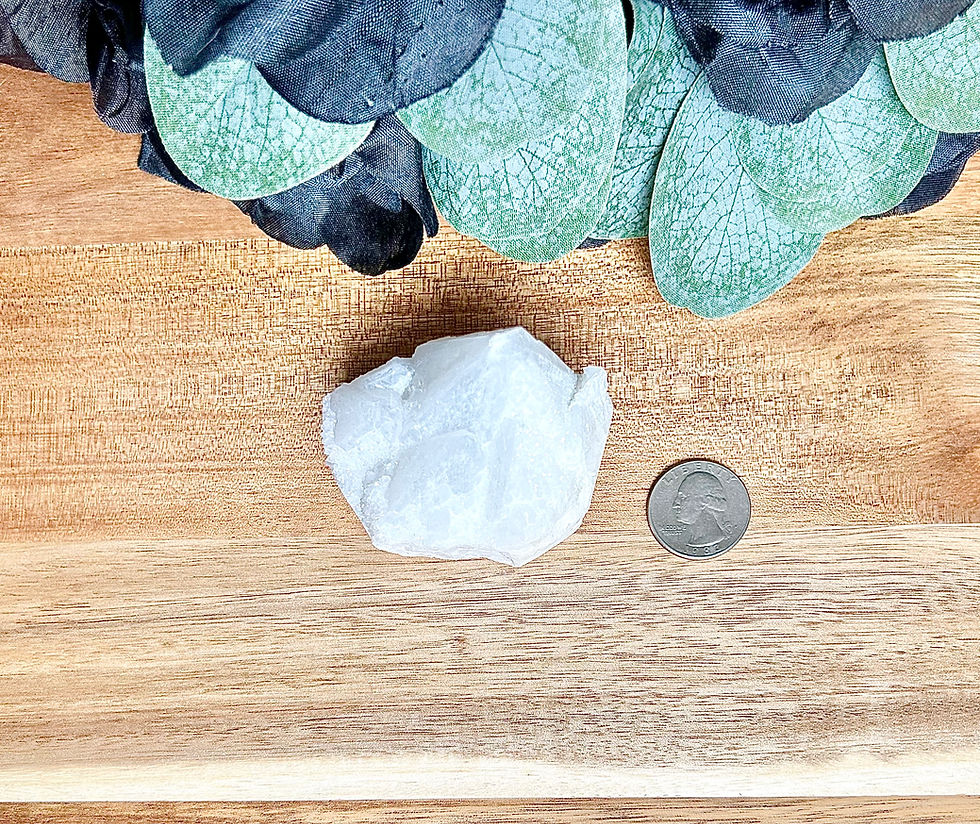 Thumbnail: Natural sugar druzy quartz cluster-choose your own