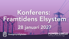Save the date: Framtidens elsystem 2027