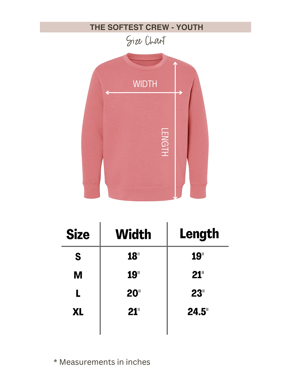 Thumbnail: Youth - Tone-on-tone Monogrammed Crewneck