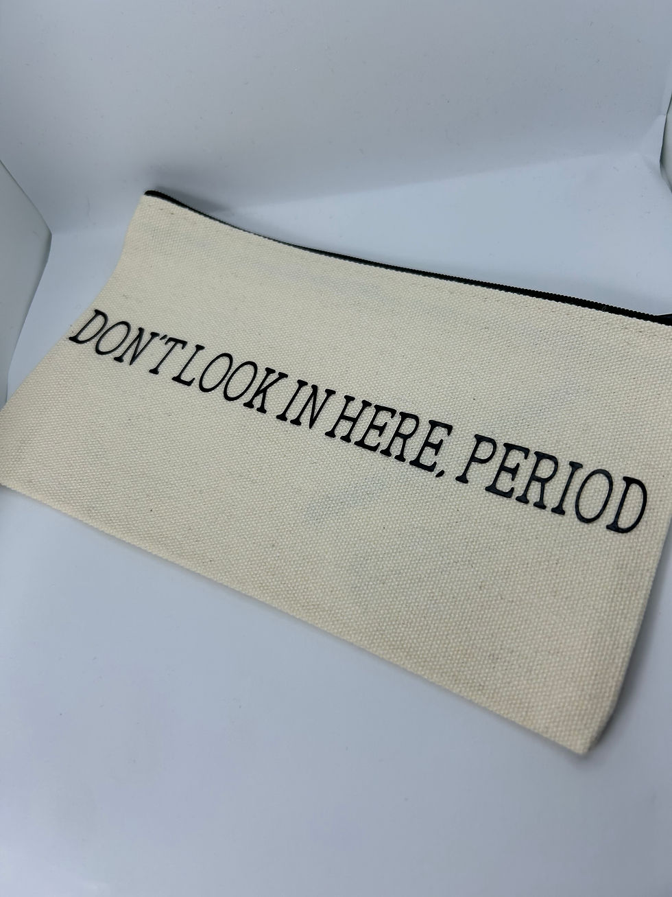 Thumbnail: Period Zip pouch Black