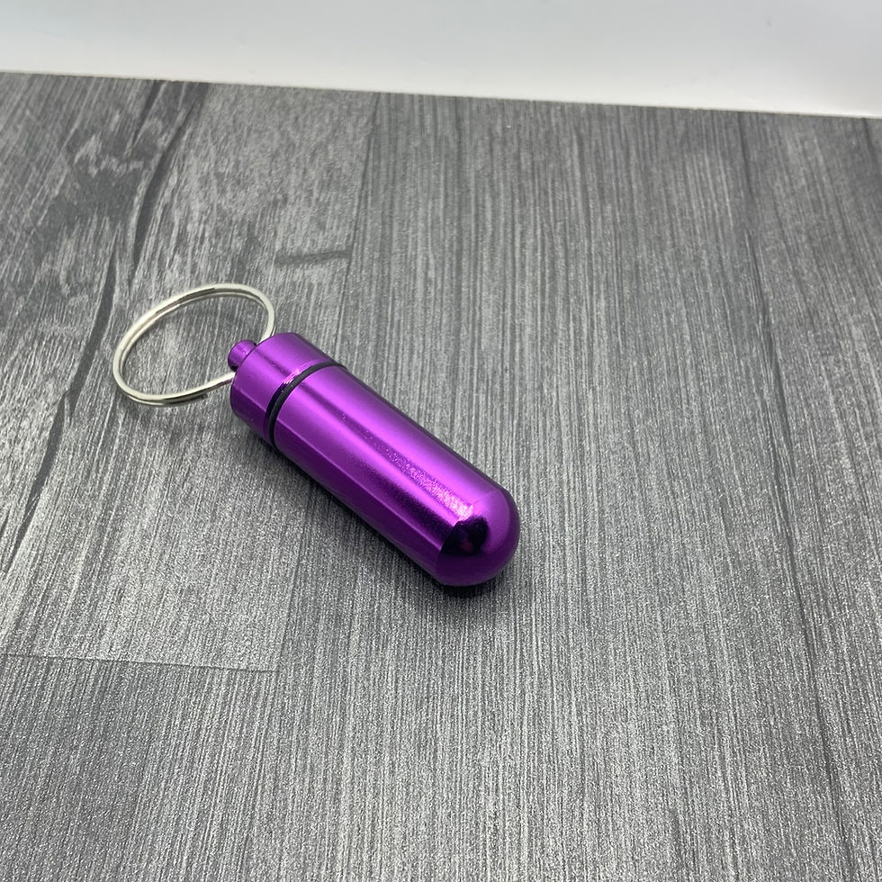Thumbnail: Pill holder keychain 